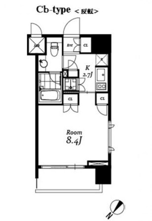 チェスターコート御茶ノ水の物件間取画像
